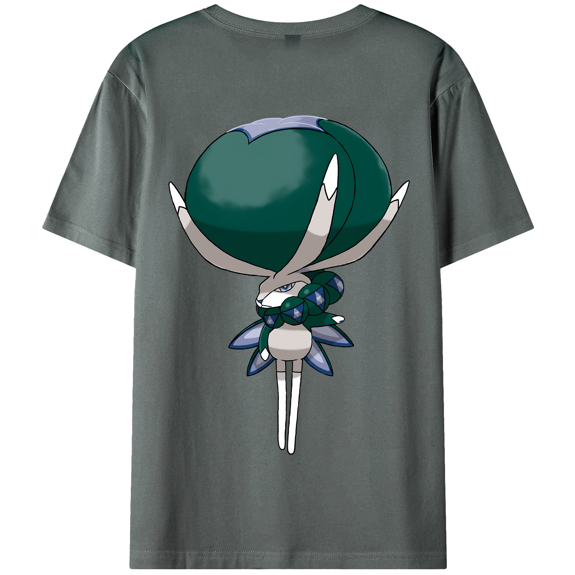 （画像用） ポケットモンスター Pokémon 綿100％半袖Tシャツ（背面プリント）